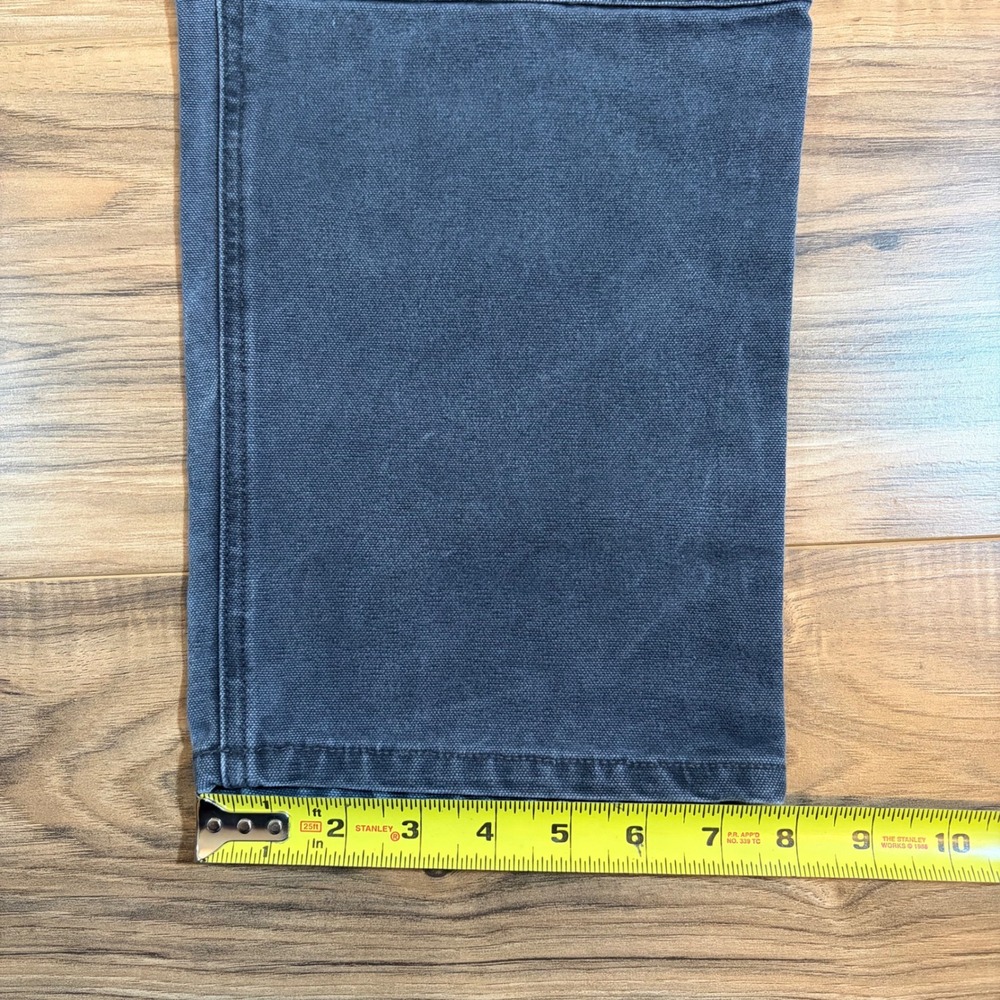 Arborwear Tree Climbers VTG Double Knee Canvas Pants Dark Gray USA Mens 34x32 - Picture 10 of 10